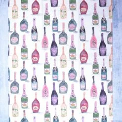 Pippins Tea Company Inc. General Store Tea Towel, Champagne Rose