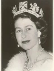 Pippins Tea Company Inc. Card, Queen Elizabeth II, 1954 Vintage Reproduction Card General Store