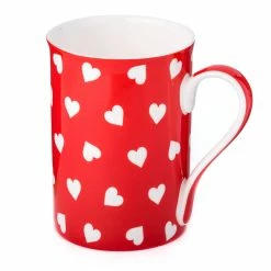 Pippins Tea Company Inc. Tea Wares Mug; Hearts, By McIntosh