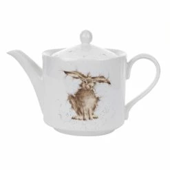 Royal Worcester Wrendale Teapot - Good Hare Day 2 Pint