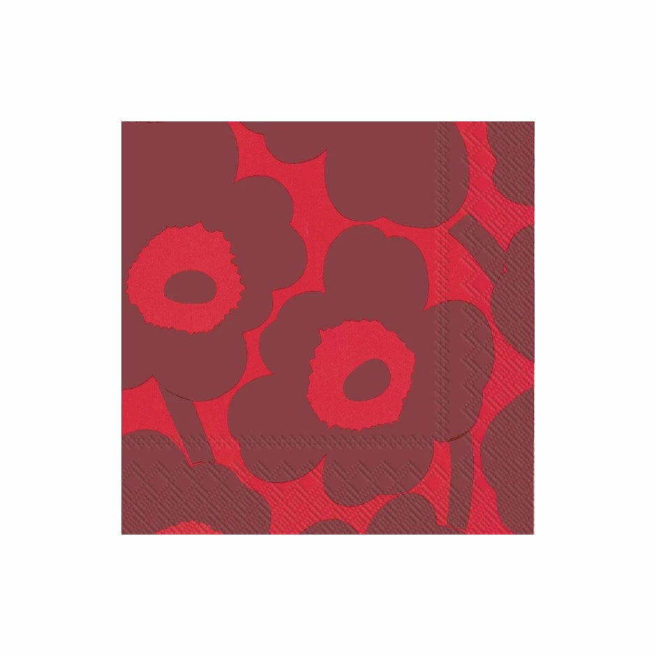 Discount π Pippins Tea Company Inc. General Store Napkin, Marimekko Unikko Red Red, Cocktail π― 1 Pippins Tea Company Inc. General Store Napkin, Marimekko Unikko Red Red, Cocktail