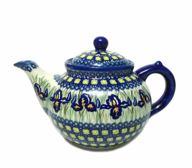Discount π Boleslawiec Polish Pottery - Iris Afternoon Teapot Tea Wares π₯° 1 Boleslawiec Polish Pottery - Iris Afternoon Teapot Tea Wares