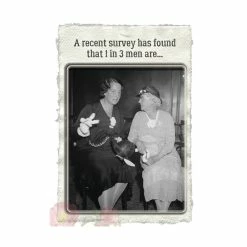 Pippins Tea Company Inc. Card, All Occasion; A Recent Survey Has Found... General Store