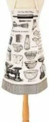 Apron, Baking, Wipeable Oil Cloth By Ulster Weavers