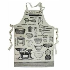 Apron, Baking, Wipeable Oil Cloth By Ulster Weavers