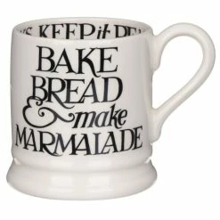 Emma Bridgewater 1/2 Pint Mug - Black Toast Bake Bread