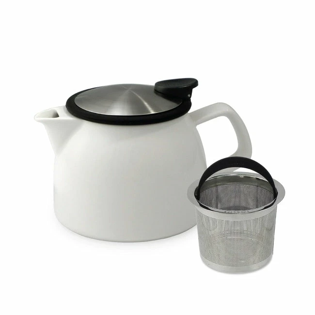 Wholesale β For Life Bell Teapot With Infuser And Lid WHITE π 2 For Life Bell Teapot With Infuser And Lid WHITE