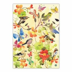 Michel Design Works Tea Towel, MICHEL Design - Birds And Butterflies General Store