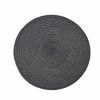 Pippins Tea Company Inc. Round Placemat, Black