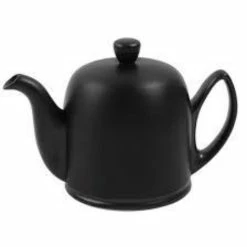 Guy Degrenne Salam - Black Base, Black Cover 6 Cup Teapot