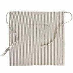 Pippins Tea Company Inc. Apron; Black Ticking General Store