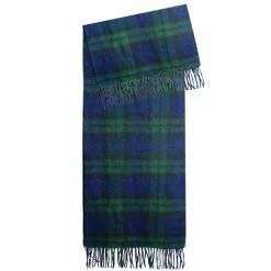 Pippins Tea Company Inc. General Store Black Watch, Lambswool Scarf