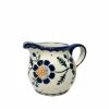 Tea Wares Boleslawiec Polish Pottery - Blue Daisy Creamer & Sugar Bowl Set