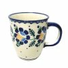 Tea Wares Boleslawiec Polish Pottery - Blue Daisy Mug