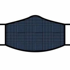 Pippins Tea RainCaper Re-usable Face Mask; Blue Glen Plaid General Store