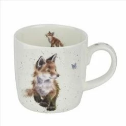 Royal Worcester Tea Wares Wrendale Mug, Born To Be Wild