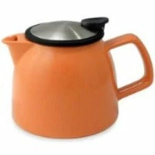 For Life Bell Teapot With Infuser And Lid CARROT Tea Wares