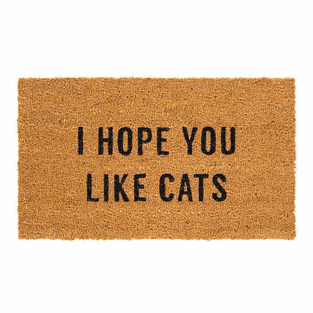 Budget ๐คฉ Pippins Tea Company Inc. General Store Coir Doormat Hope You Like Cats ๐ 1 Pippins Tea Company Inc. General Store Coir Doormat Hope You Like Cats