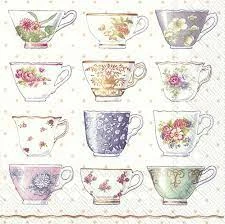 Pippins Tea Company Inc. General Store Napkin, Paper, Classic Cups, Luncheon