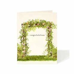 Pippins Tea Company Inc. Card, Congratulations Rose Arbor General Store