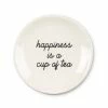 Pippins Tea Teabag Holder, Small Plate; Happiness Is A Cup Of Tea Tea Wares