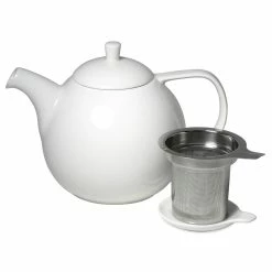 For Life Curve Teapot With Infuser And Lid CARROT