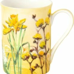 Pippins Tea Company Inc. Mug; Daffodil Tea Wares