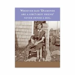 Pippins Tea Notepad, Mini "Whoever Said 'Diamonds Are... General Store