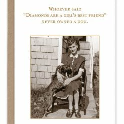 Pippins Tea Company Inc. General Store Card, All Occasion; Diamonds Are A Girls..