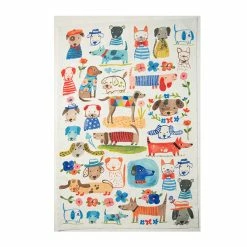 Pippins Tea Company Inc. Tea Towel, Oohlala Dogs General Store