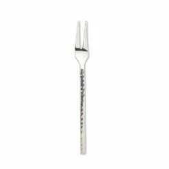 Pippins Tea Company Inc. General Store Hammer Finish Handle - Cocktail Fork