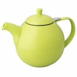 Tea Wares For Life Curve Teapot With Infuser And Lid LIME