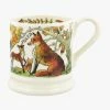 Tea Wares Emma Bridgewater 1/2 Pint Mug - In The Woods Foxes & Jay