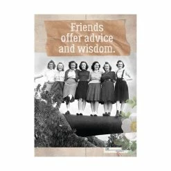 Pippins Tea Company Inc. Card, All Occasion; Friends Offer Advice And Wisdom General Store