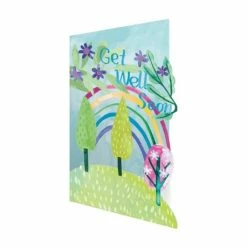 Pippins Tea Company Inc. Card. Get Well
