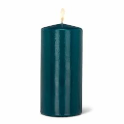 Pippins Tea Company Candle, Pillar Large Green General Store