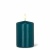 Pippins Tea Company Candle, Pillar Small Green