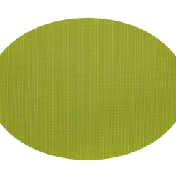 Pippins Tea Company Inc. Oval Vinyl Placemat, Green