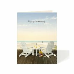 Pippins Tea Company Inc. Card, Happy Anniversary, Adirondack Bliss General Store