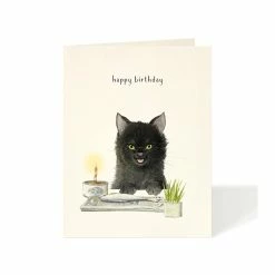 Pippins Tea Company Inc. Card, Birthday, Happy Birthday Fish Cake