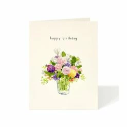 Pippins Tea Company Inc. General Store Card, Happy Birthday English Garden