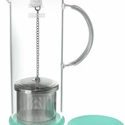 For Life Lucent Glass Iced Tea Jug W/ Capsule Infuser 48 Oz.