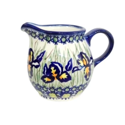 Tea Wares Boleslawiec Polish Pottery - Iris Creamer & Sugar Bowl Set