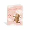 Pippins Tea Company Inc. General Store Card. Valentine, Happy Valentines Day Cupid Kitten