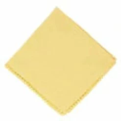 Pippins Tea Company Inc. Napkin, Lace Detail, Yellow, Set Of 6