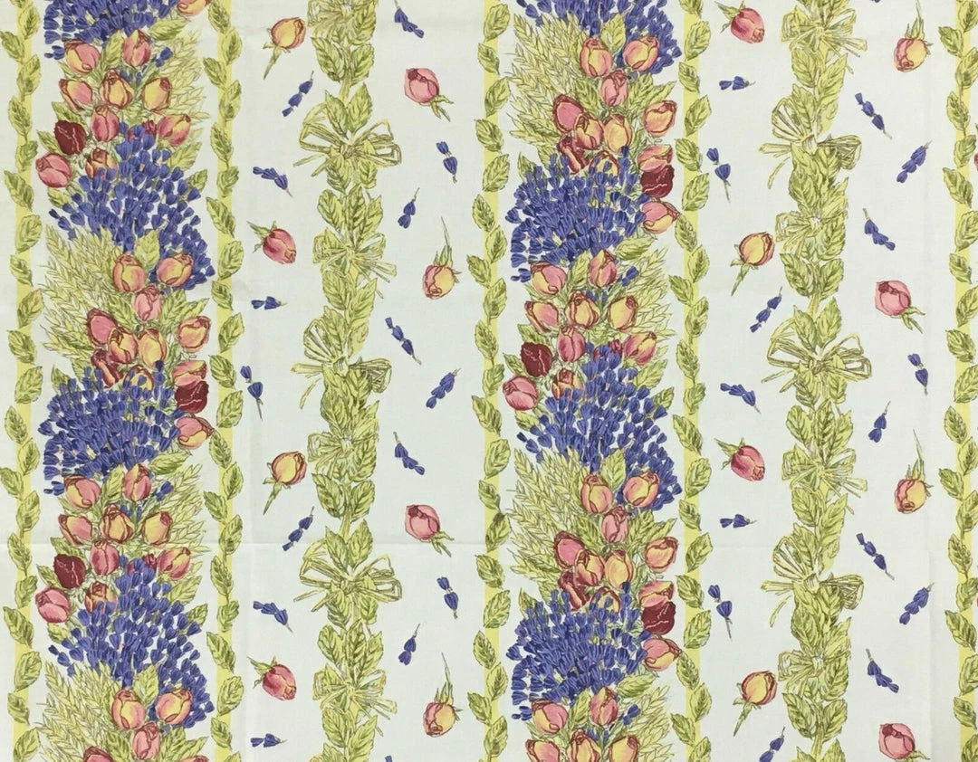 Buy 😀 Pippins Tea Company Inc. Tablecloth, Provence Lavender & Rose, Multiple Sizes Rectangle ✔️ 3 Pippins Tea Company Inc. Tablecloth, Provence Lavender & Rose, Multiple Sizes Rectangle