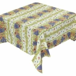 Pippins Tea Company Inc. Tablecloth, Provence Lavender & Rose, Multiple Sizes Rectangle
