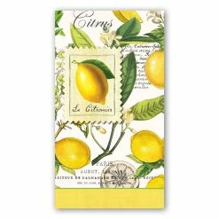 Michel Design Works Napkin, Michel Design, Lemon, Hostess