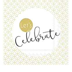 Pippins Tea Company Inc. Napkins Napkin, IHR Let's Celebrate