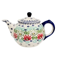 Boleslawiec Polish Pottery - Lily Pond, Morning Teapot Tea Wares